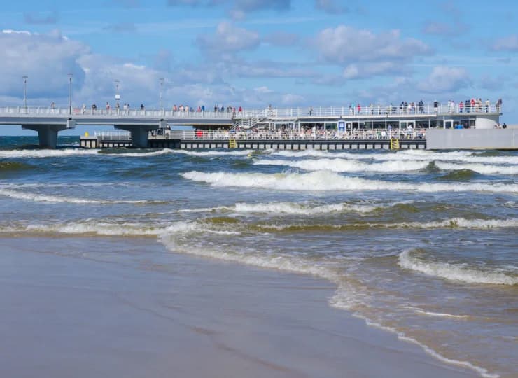 A do piaszczystej plaży jest zaledwie 500 metrów
