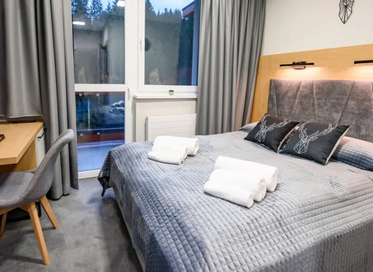 Wójcik SPA oferuje komfortowe pokoje w nowoczesnym stylu