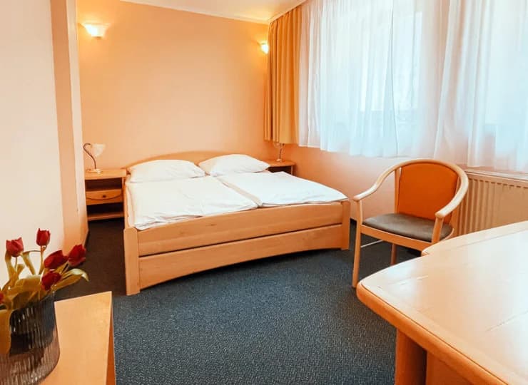 Pokoje typu standard także są wygodne i sprzyjają wypoczynkowi