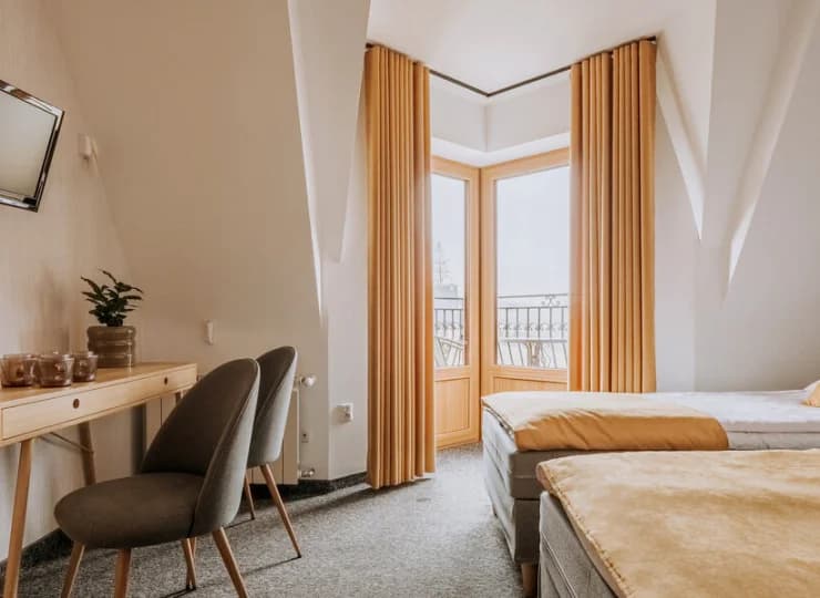 W każdym pokoju rodzinnym jest balkon