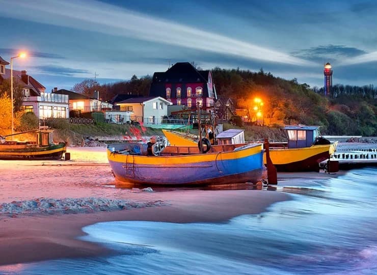 Baltic Cliff Apartments znajduje się w Niechorzu nad szeroką, piaszczystą plażą