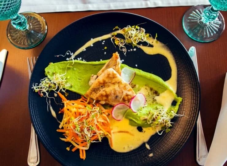 Restauracja serwuje też pyszne dania z karty