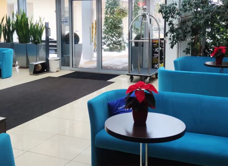 Hotel posiada nowoczesne wyremontowane lobby