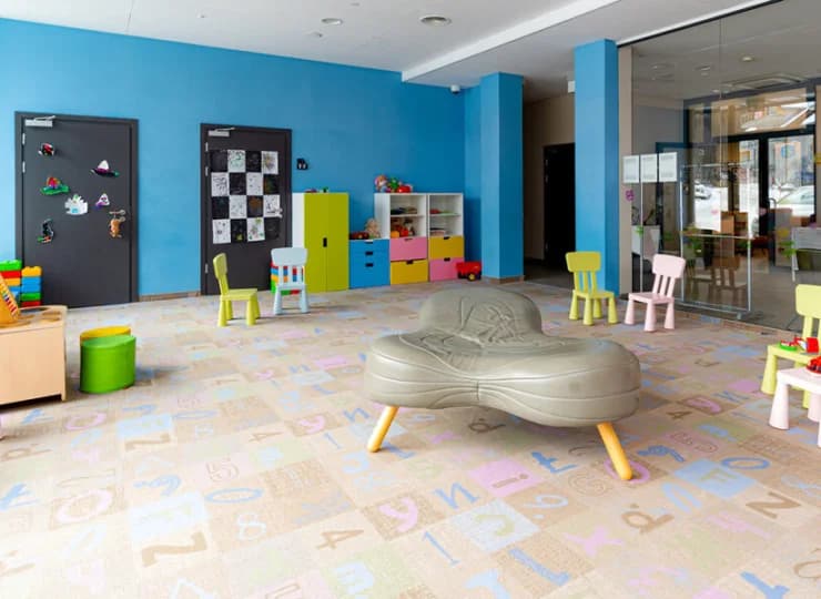 Jest także sala zabaw dla najmłodszych