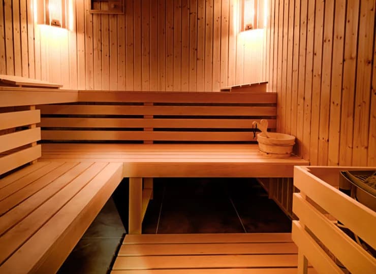 Hotel dysponuje sauną suchą