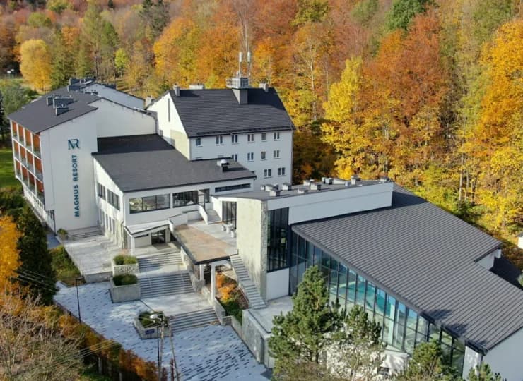 Magnus Resort to obiekt położony w miejscowości Bystra w Beskidzie Śląskim