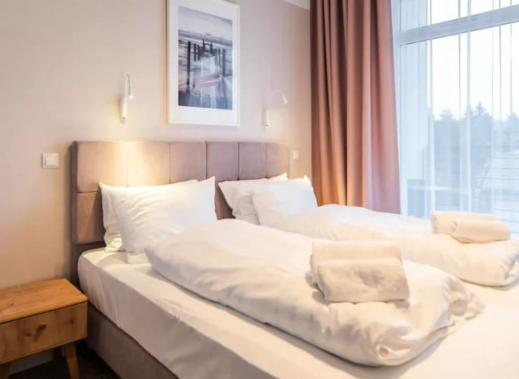 Apartament ma powierzchnię 35-40 m2