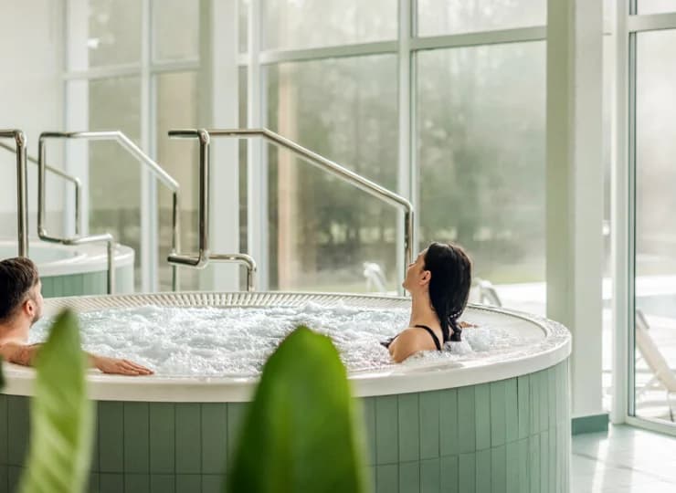 W strefie wellness nie brakuje jacuzzi
