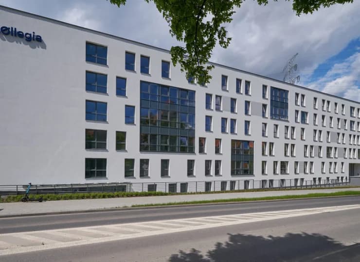 Apartamenty Collegia zajmują przestronny obiekt w spokojnej okolicy