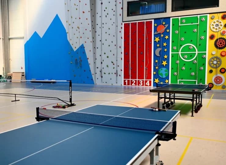 Hala multisport ze ścianką wspinaczkową