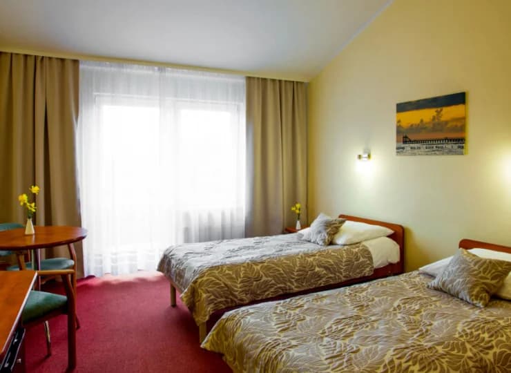 Pokoje posiadają balkony