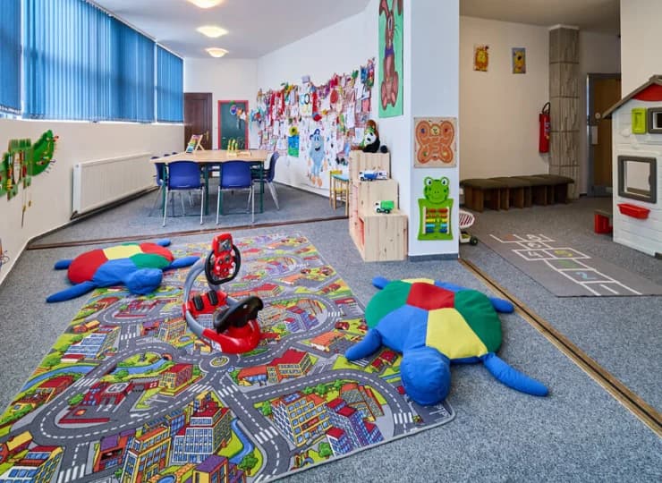 W hotelu mieści się pokój zabaw - miejsce na kreatywną zabawę przy niepogodzie