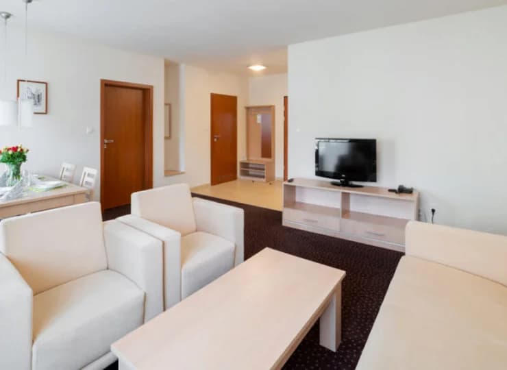 Apartamenty są 2-pokojowe