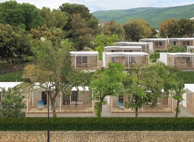 Elements Camping Selce tonie w zieleni