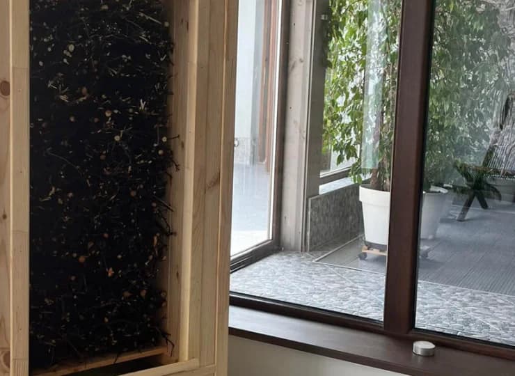 W strefie wewnętrznej znajduje się również mini tężnia ze strefą wypoczynkową