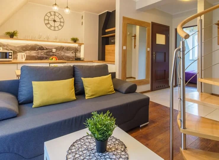Parter dwupoziomowego apartamentu classic nr 8