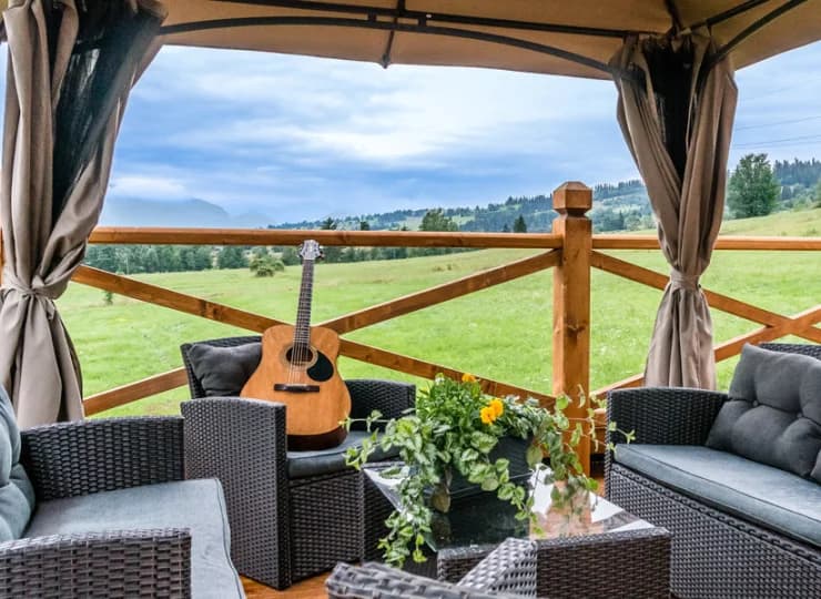 Hotel Górski posiada przyjemny taras