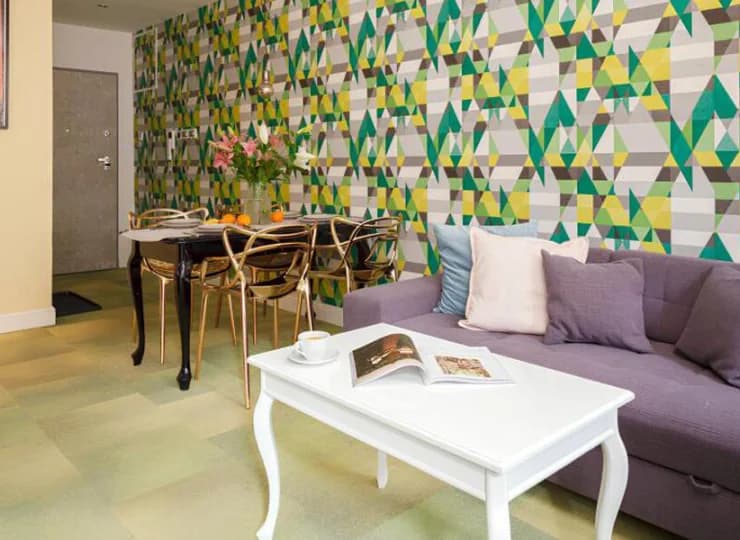 Pokój dzienny w Apartamencie 4-os. comfort suite 4