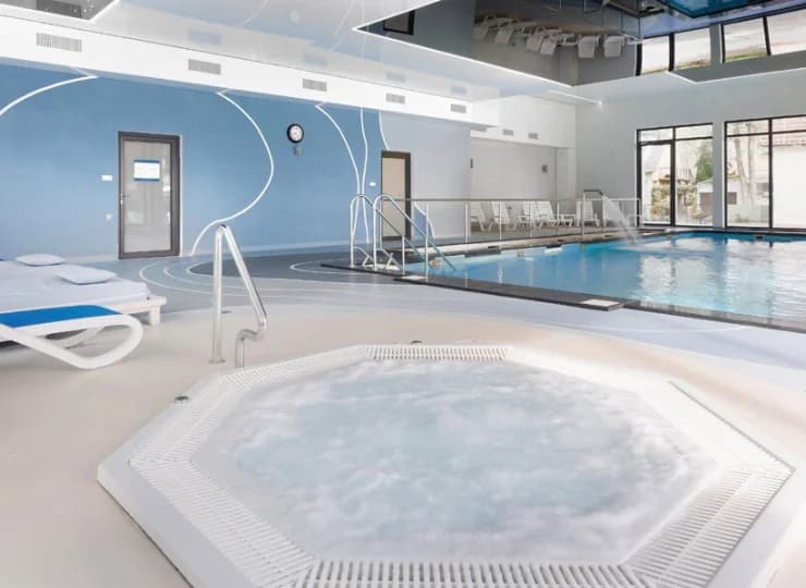 Obiekt do dyspozycji gości przygotował strefę wellness