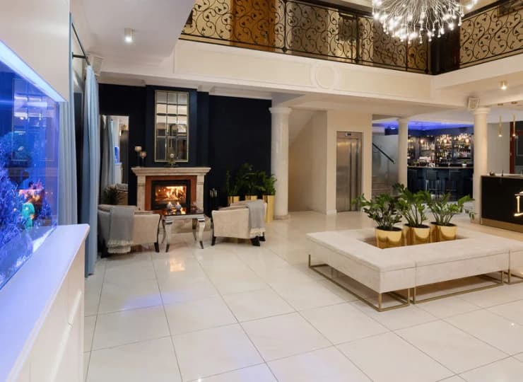 Lobby Villi Hoff jest bardzo eleganckie