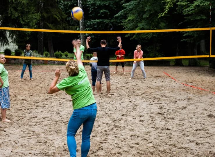 Są też boiska do siatkówki, koszykówki i siatkówki plażowej