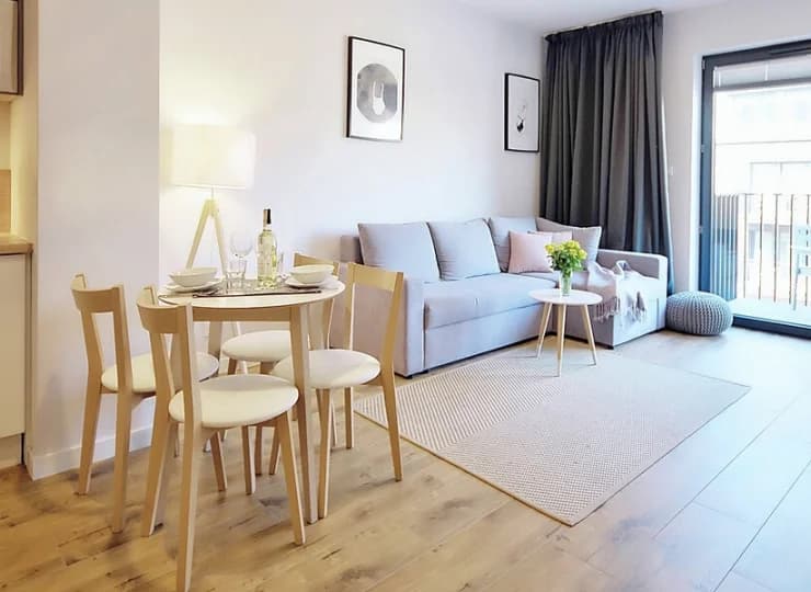 Apartamenty są nowoczesne i przytulne
