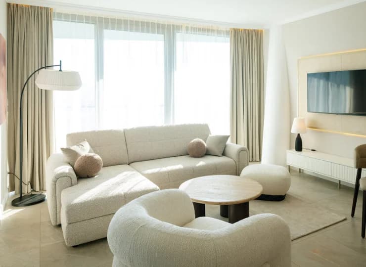 Do wyboru są apartamenty z jedną albo dwiema osobnymi sypialniami