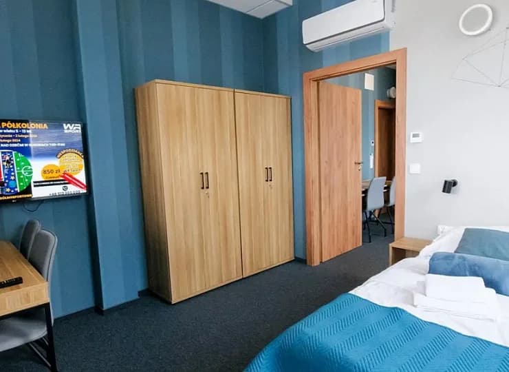 Apartamenty składają się z 2 osobnych sypialni