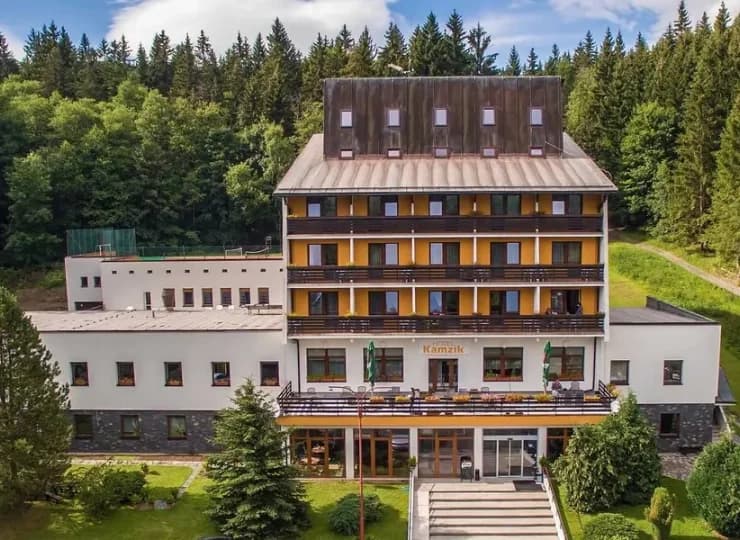Hotel Kamzik jest położony w Czechach, w górach Jesioniki