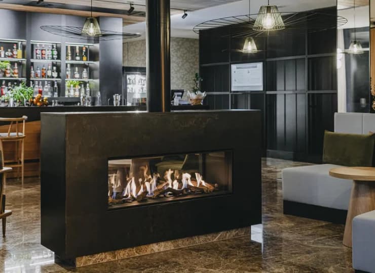 Wnętrza hotelu są stylowe