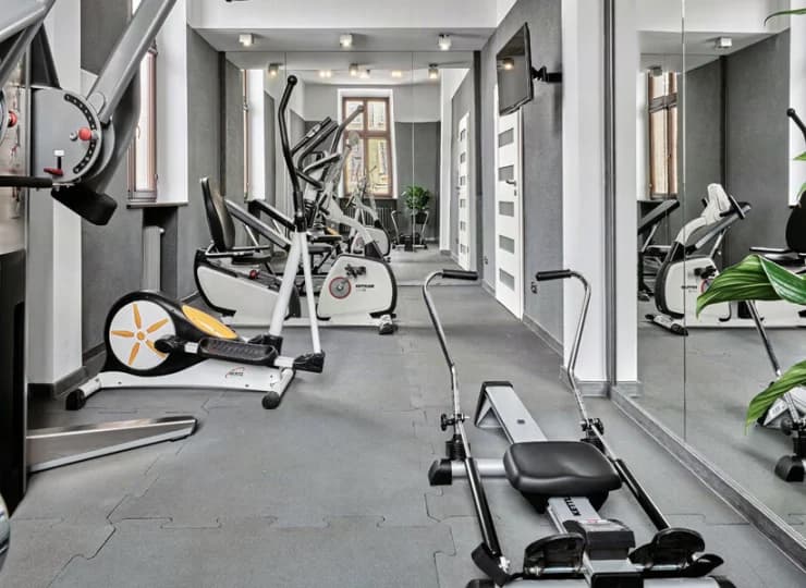 W strefie fitness można poćwiczyć