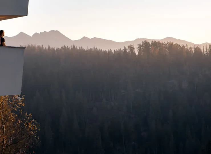 Harnaś to hotel dla dorosłych z piękną panoramą Tatr widoczną z każdego pokoju