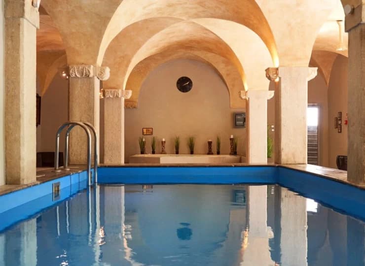 Hotel Zamek na Skale z klimatycznie urządzoną strefą wellness & SPA