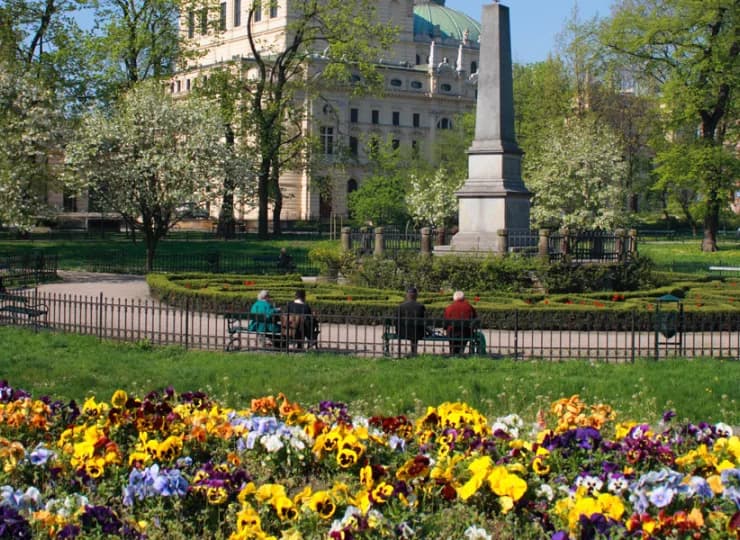 Planty są piękne o każdej porze roku