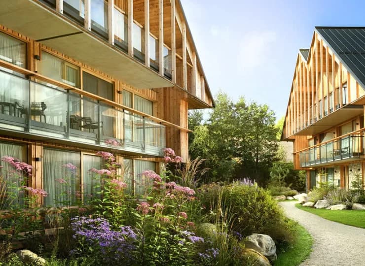 Kompleks Hotelu Elements jest przyjemnie zaaranżowany