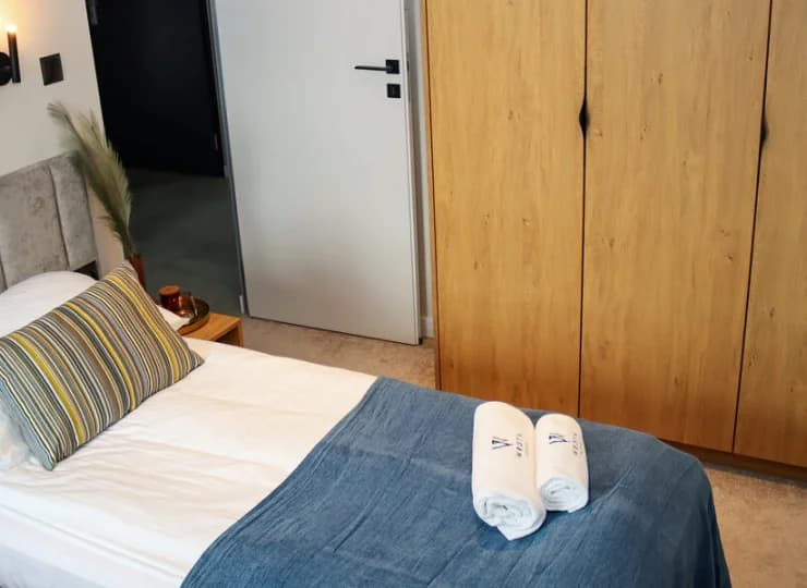 Apartamenty wyposażono z myślą o wygodnym pobycie gości