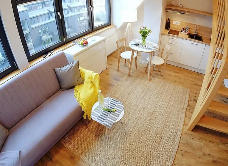 W obiekcie znalazł się także apartament 2-poziomowy