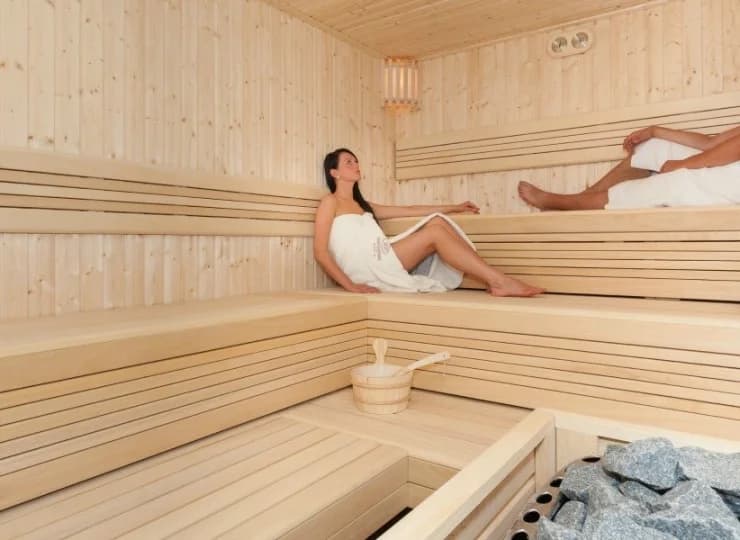 Hotelowe SPA oferuje saunę suchą - doskonały sposób na relaks i zdrowie