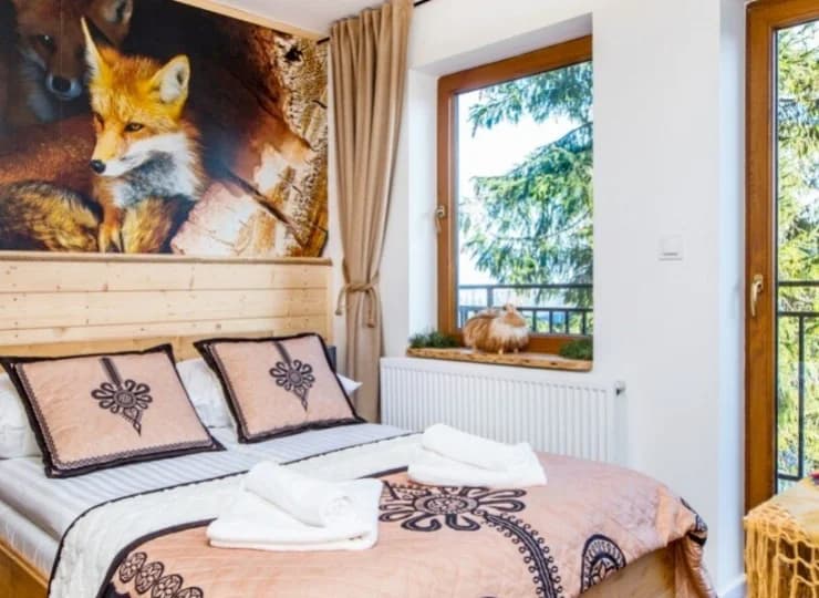 2-os. apartament Leśny znajduje się na 2. piętrze