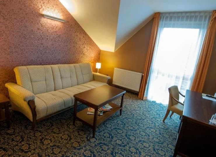 Wnętrza są bardzo przytulne