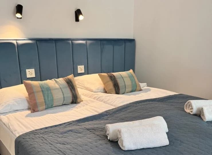 W każdym apartamencie jest osobna sypialnia