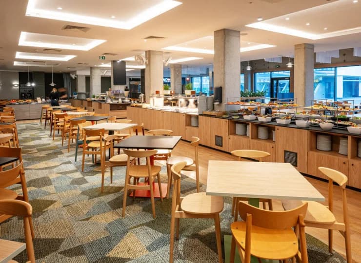 W Aqua Resort działają aż 3 restauracje bufetowe
