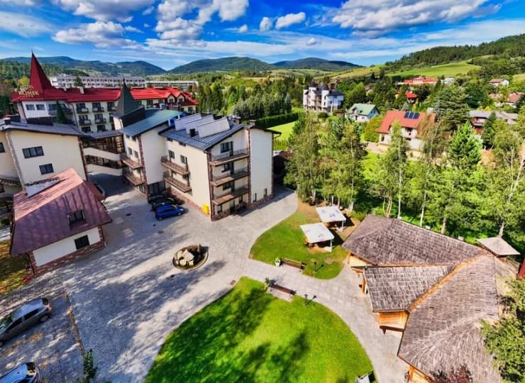 3* hotel w Muszynie, w zielonym otoczeniu