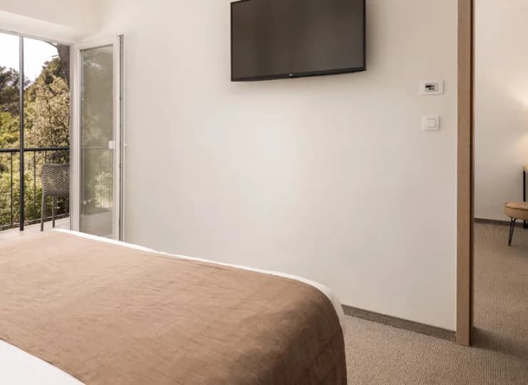 Sypialnia apartamentu superior