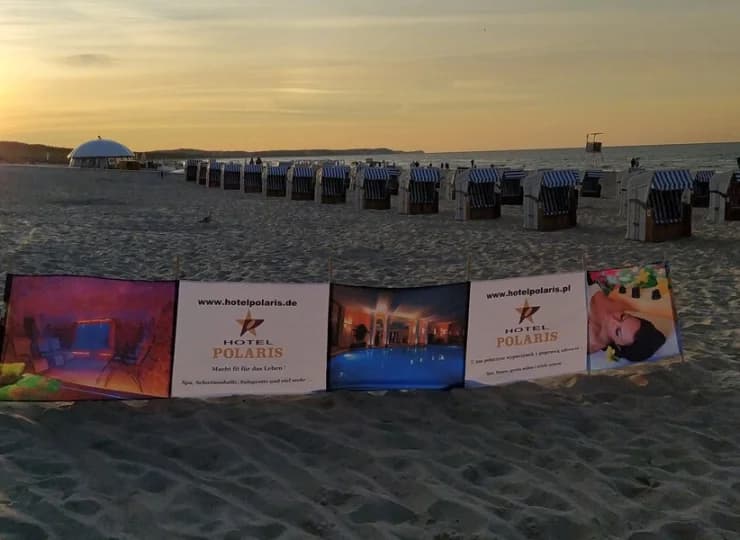 Około 200 m dzieli hotel od piaszczystej plaży