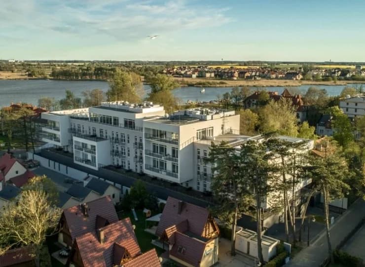 Molo Park Aparthotel to nowoczesny obiekt położony spokojnej części Mielna