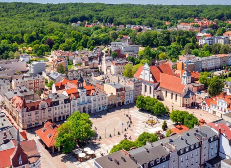 Hotel Olimp Business & SPA jest położony 3 km od centrum Wejherowa