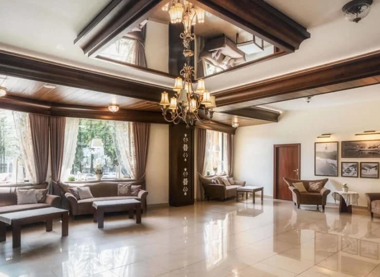 Wnętrza hotelu są wyremontowane i eleganckie