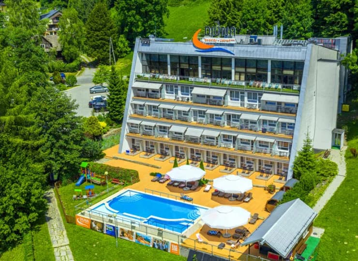 Diuna Beskidy Ustroń to hotel z basenami w Ustroniu