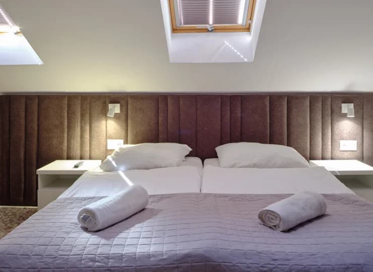 Pokój Maisonette Comfort jest dwupoziomowy